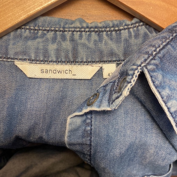 Sandwich denim Shirt - Picture 8 of 8